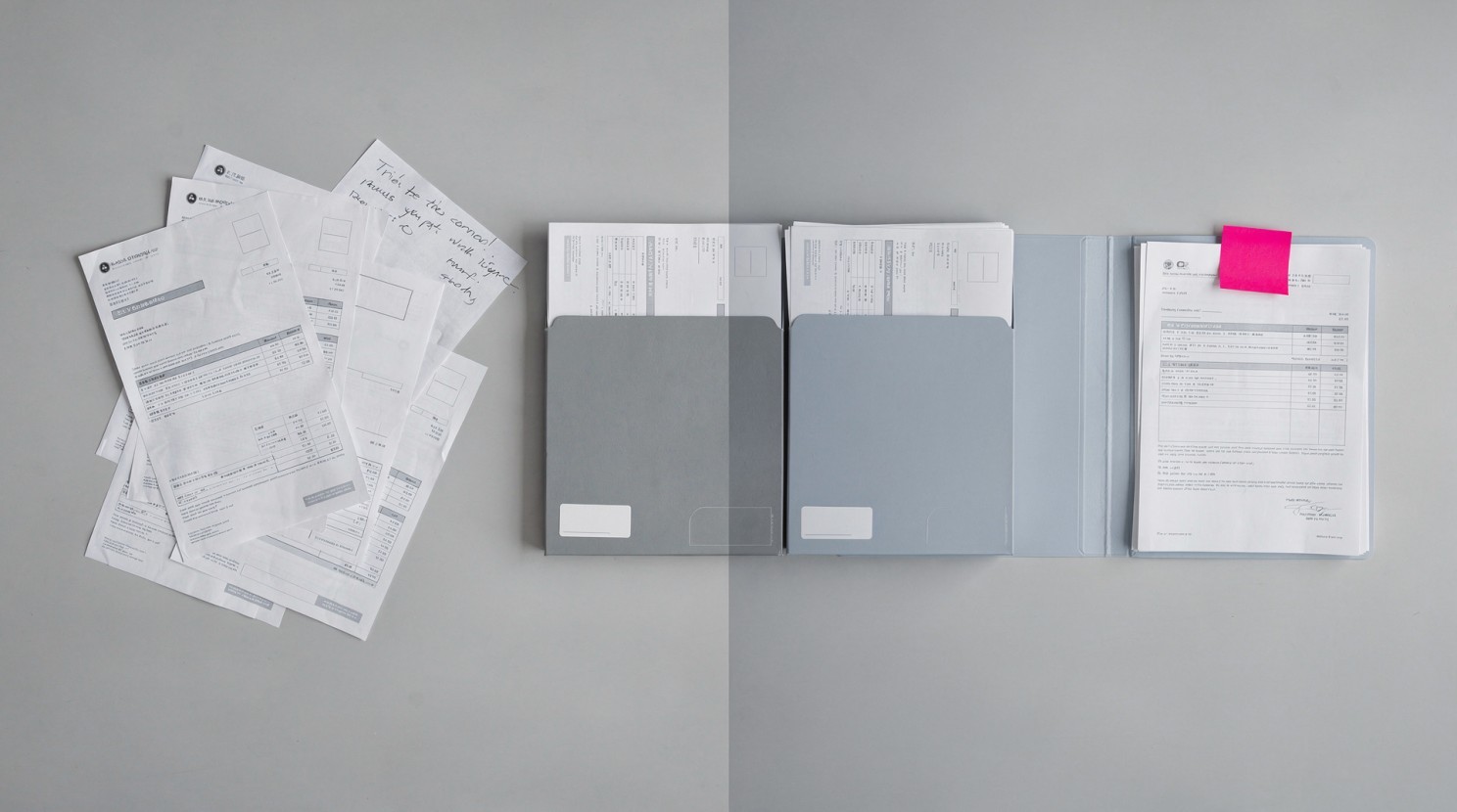 Documents and varied invoice layouts